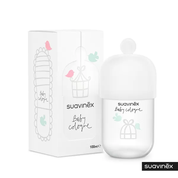 SUAVINEX Sada MEDVÍDEK A PARFÉM BABY COLOGNE 100+50 ml