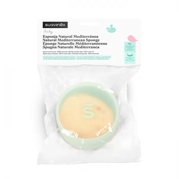 SUAVINEX Mycí houba přírodní - MALÁ - NEW