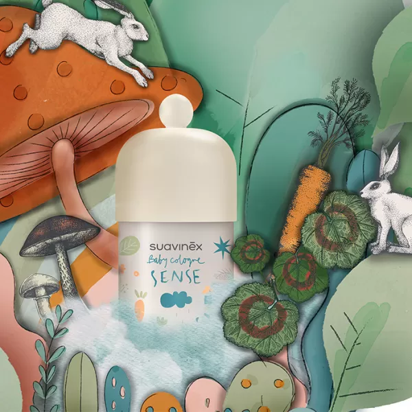 SUAVINEX BABY COLOGNE vůně SENSE - 100 ml