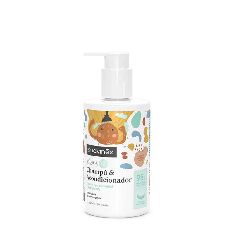 SUAVINEX Dětský šampon + kondicionér KIDS 300 ml