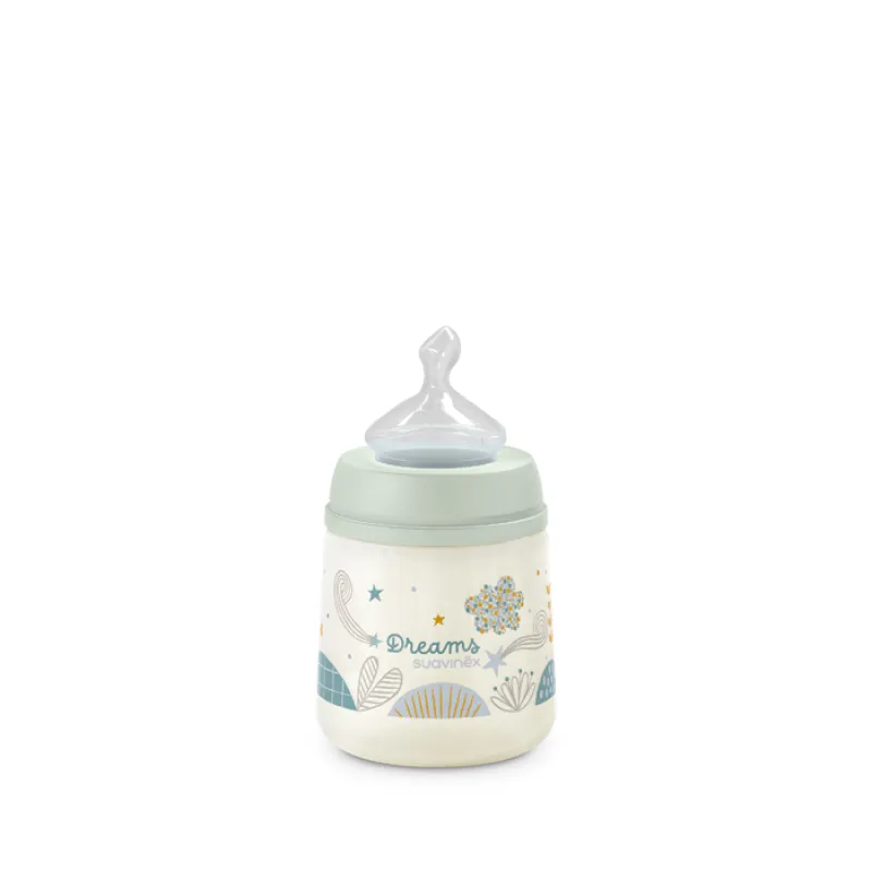 SUAVINEX Kojenecká láhev Dreams anatomická M silikon 150 ml