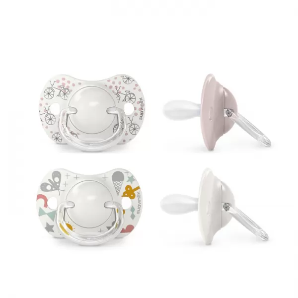 SUAVINEX Dudlík SX PRO fyziologický Walk 0/6m 2 ks