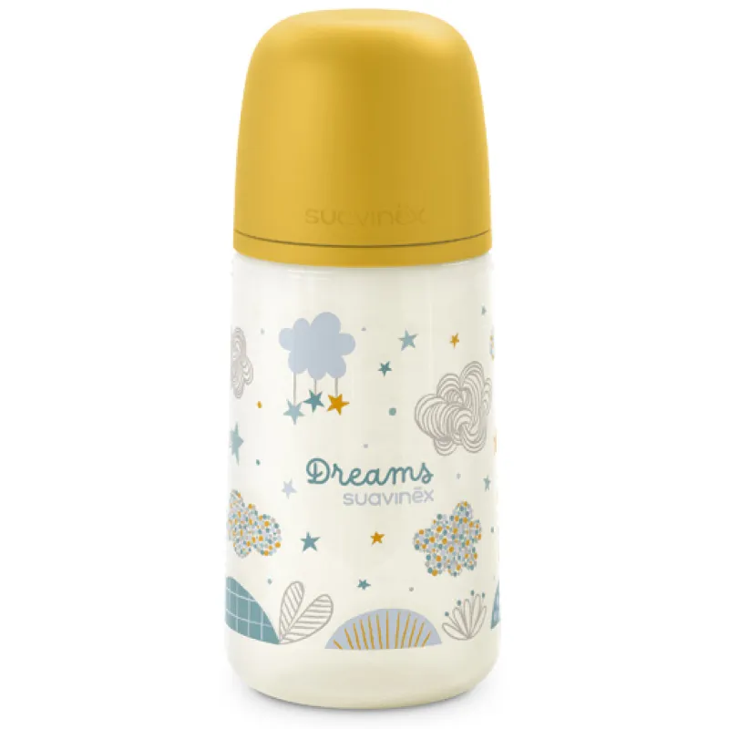 SUAVINEX Kojenecká láhev Dreams anatomická M silikon 270 ml