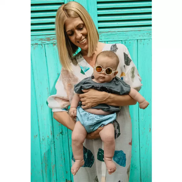 SUAVINEX Dětské brýle polarizované s pouzdrem kulaté