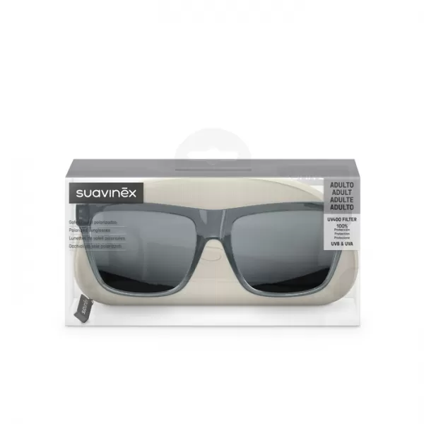 SUAVINEX Dámské / pánské brýle polarizované s pouzdrem