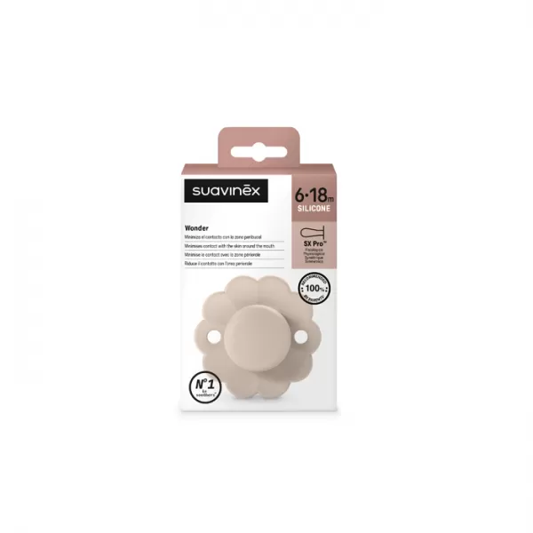 SUAVINEX Dudlík SX PRO fyziologický WONDER 6/18m