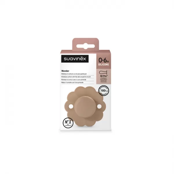 SUAVINEX Dudlík SX PRO fyziologický WONDER 0/6m