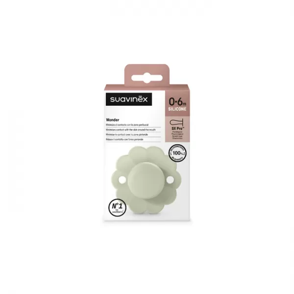SUAVINEX Dudlík SX PRO fyziologický WONDER 0/6m