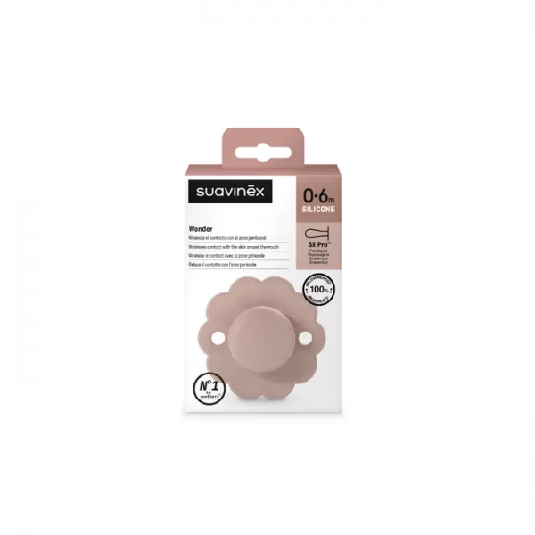 SUAVINEX Dudlík SX PRO fyziologický WONDER 0/6m