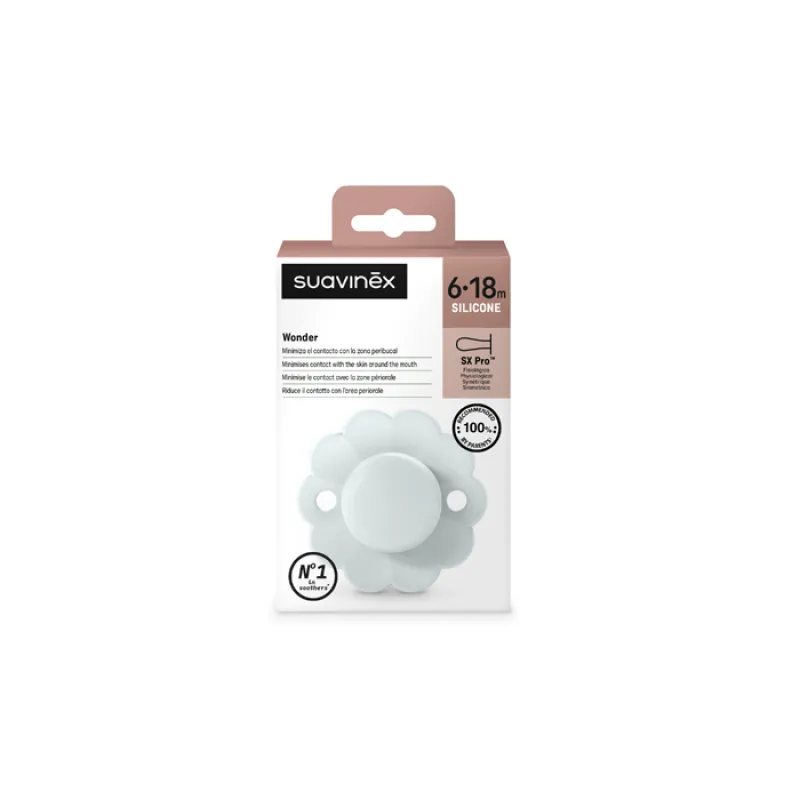 SUAVINEX Dudlík SX PRO fyziologický WONDER 6/18m