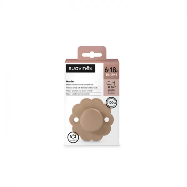 SUAVINEX Dudlík SX PRO fyziologický WONDER 6/18m