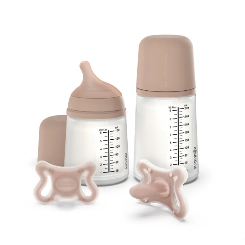 SUAVINEX ZERO ZERO MEDIUM anti-koliková láhev 270 ml M