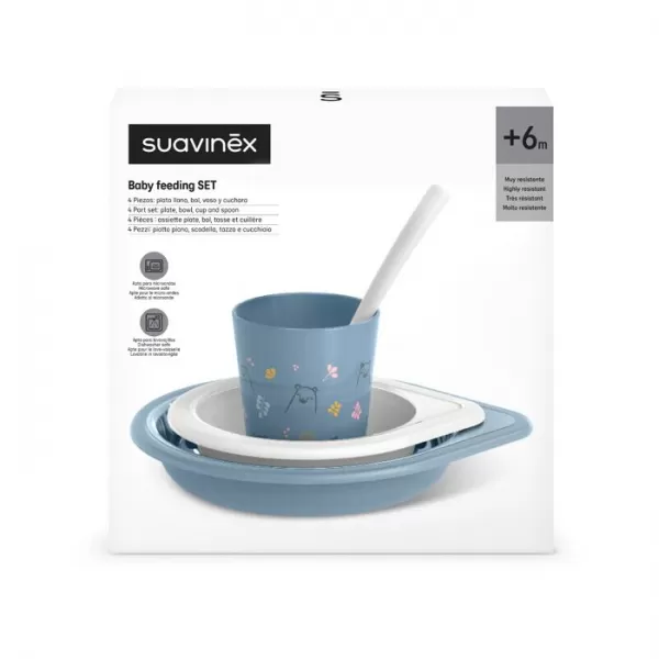 SUAVINEX Jídelní set BEAR +6 m