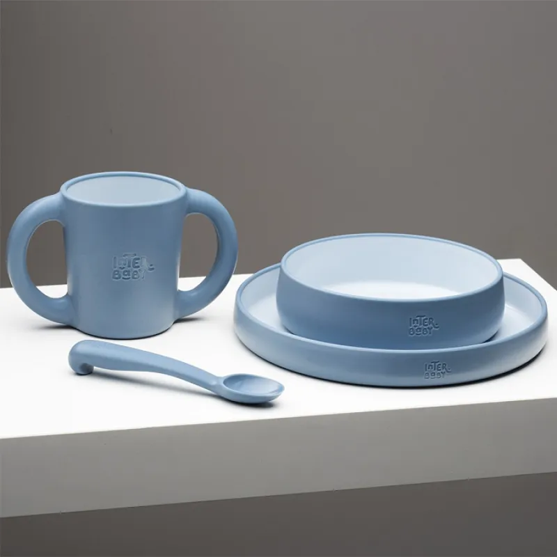INTERBABY JÍDELNÍ SET silikonový