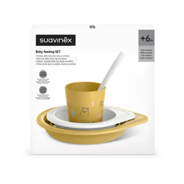 SUAVINEX Jídelní set BEAR +6 m