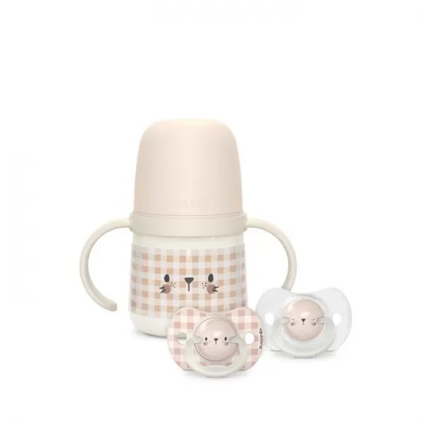 SUAVINEX První láhev s oušky DEN&NOC 150 ml