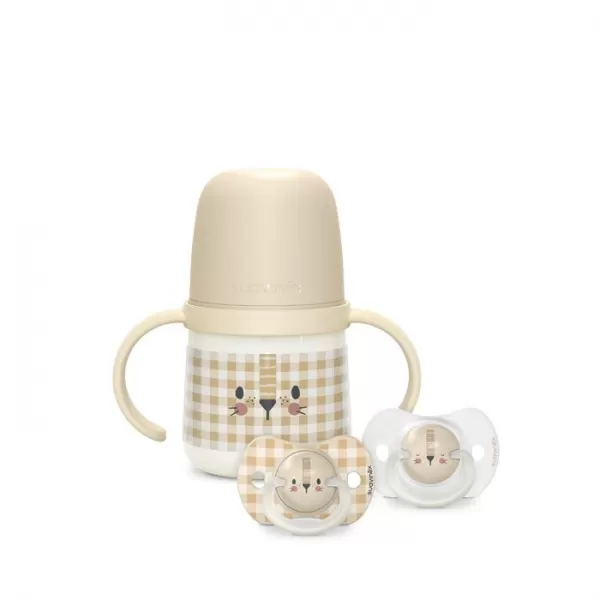 SUAVINEX První láhev s oušky DEN&NOC 150 ml