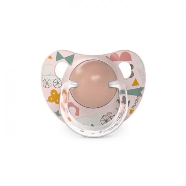 SUAVINEX Dudlík anatomický silikon 6/18 m 2 ks Walk