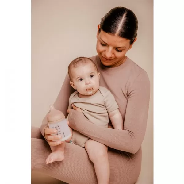 SUAVINEX SADA ANTIKOLIKOVÁ Zerø.Zerø™ MEDIUM LÁHEV 180 ml A + dudlík Zerø.Zerø™ -2/ 2M