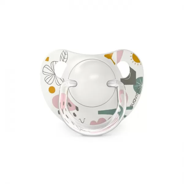 SUAVINEX Dudlík anatomický silikon 0/6 m 2 ks Walk