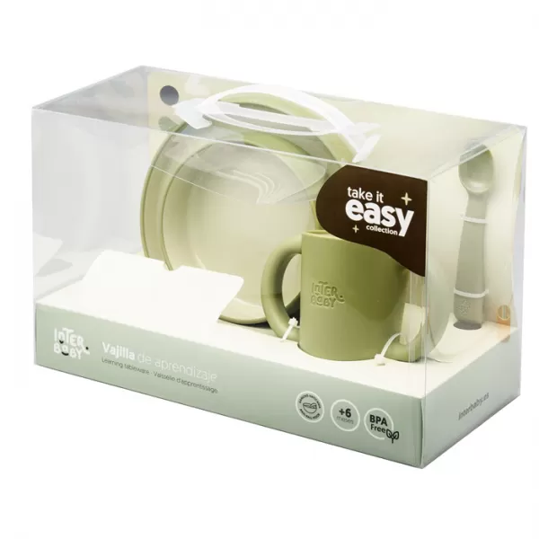 INTERBABY JÍDELNÍ SET silikonový