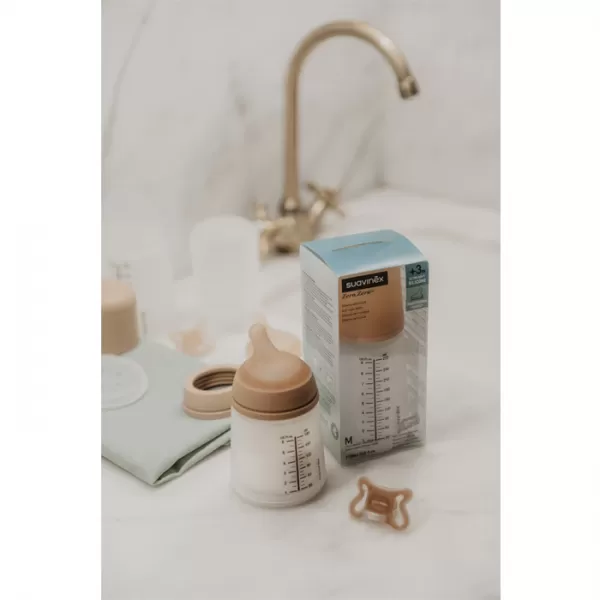 SUAVINEX ZERO ZERO MEDIUM anti-koliková láhev 180 ml A