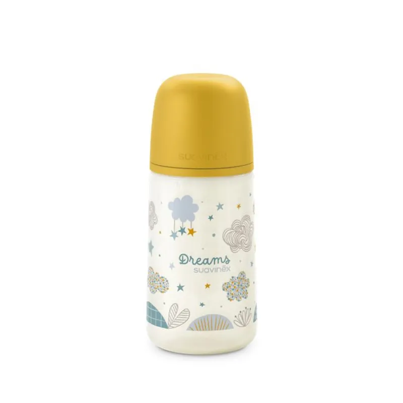 SUAVINEX Kojenecká láhev Dreams anatomická M silikon 270 ml
