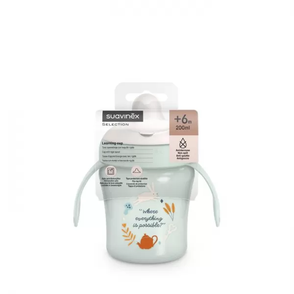 SUAVINEX Nerozlitný hrníček WONDERLAND 200 ml