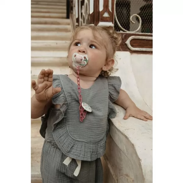 SUAVINEX Sada láhev 270ml + dudlík fyziologický 0/6m + klip Walk