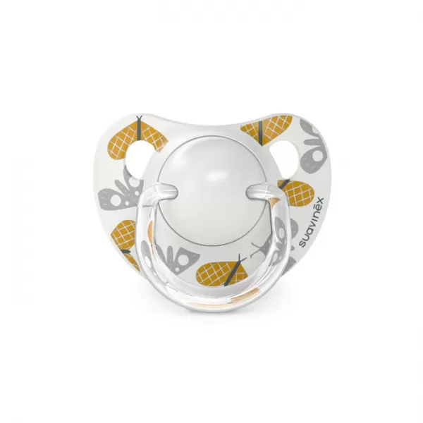 SUAVINEX Dudlík anatomický silikon 6/18 m 2 ks Walk