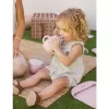 INTERBABY Lahvička s brčkem SILIKONOVÁ