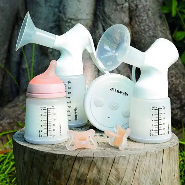 SUAVINEX ODSÁVAČKA MATEŘSKÉHO MLÉKA ELEKTRICKÁ ZERO ZERO NOVINKA