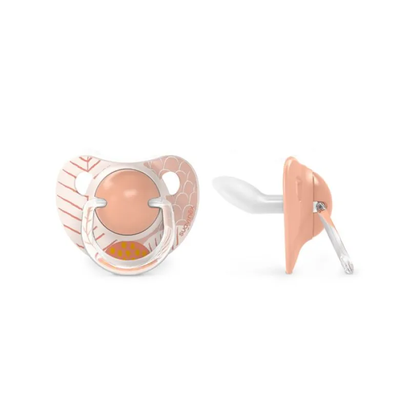 SUAVINEX Dudlík anatomický silikon +18 m 2 ks Dreams