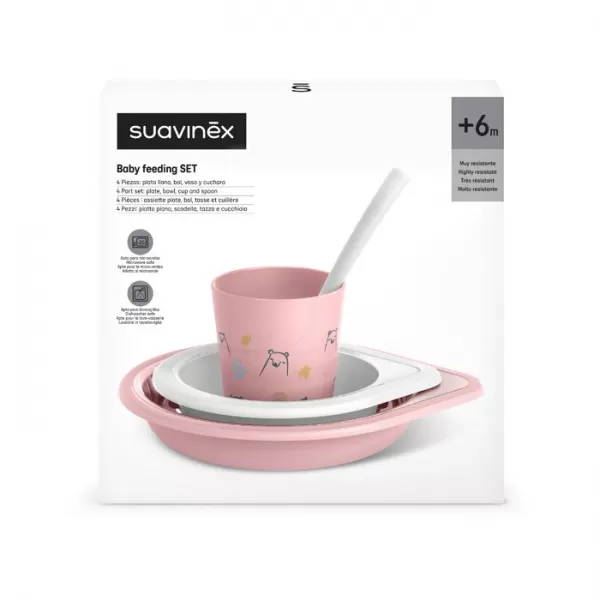 SUAVINEX Jídelní set BEAR +6 m