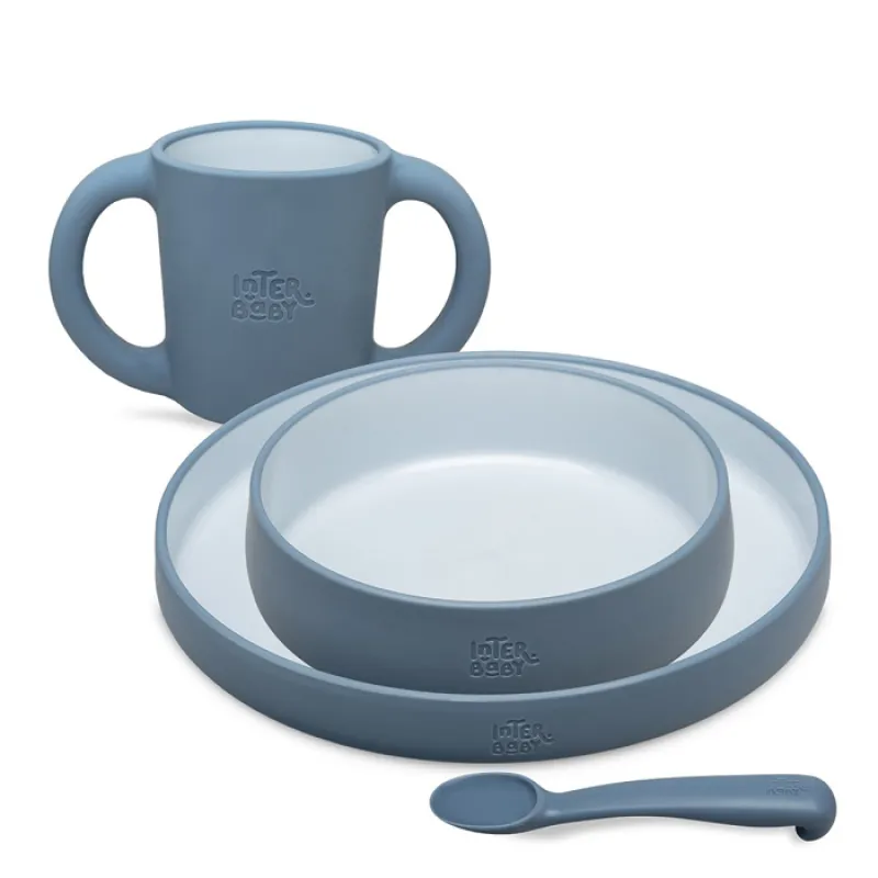 INTERBABY JÍDELNÍ SET silikonový