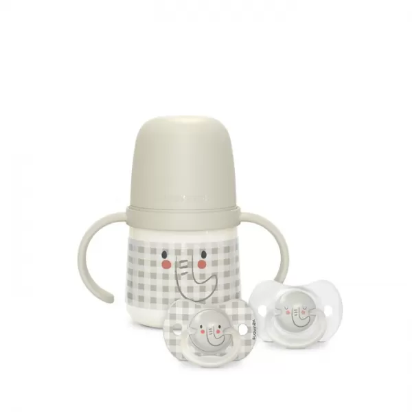 SUAVINEX Šidítko DEN&NOC fyziologické silikon 6-18 m - 2 ks