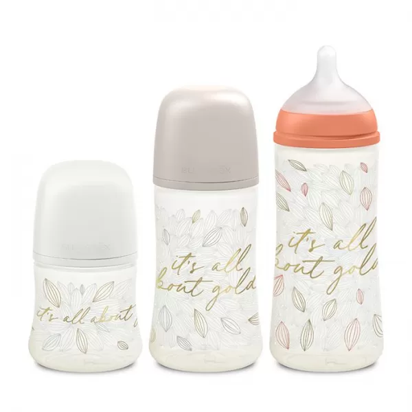 SUAVINEX GOLD KOJENECKÁ LÁHEV 360ml FYZIOL PRŮTOK L