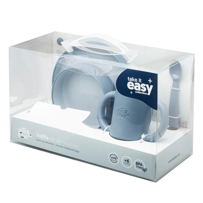 INTERBABY JÍDELNÍ SET silikonový