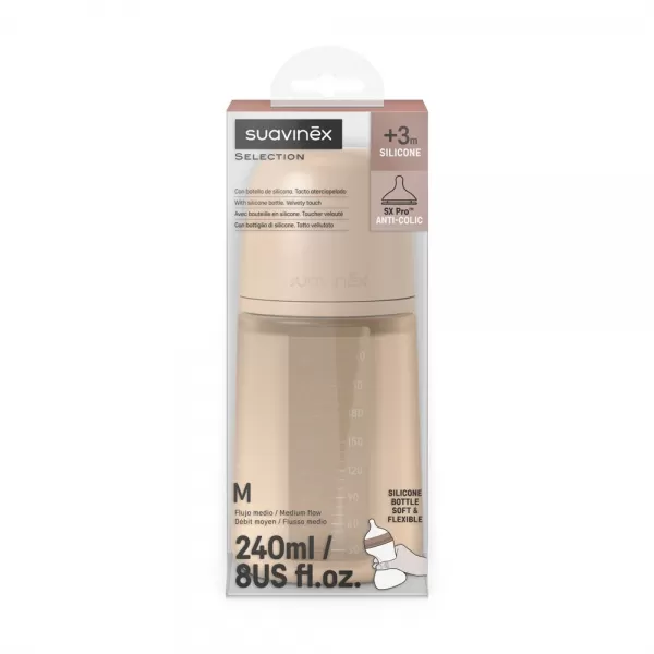 SUAVINEX KOJENECKÁ LÁHEV 240 ml M COLOUR ESSENCE