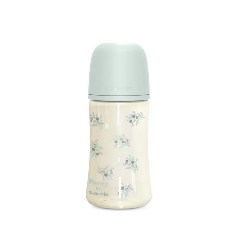 SUAVINEX Kojenecká láhev POETRY 270ml FYZIOL PRŮTOK M
