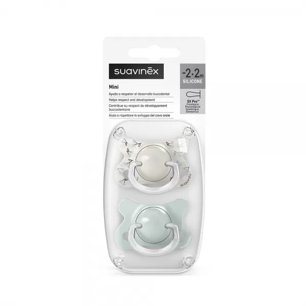 SUAVINEX Dudlík SX PRO fyziologický BIRDIES -2/2 m