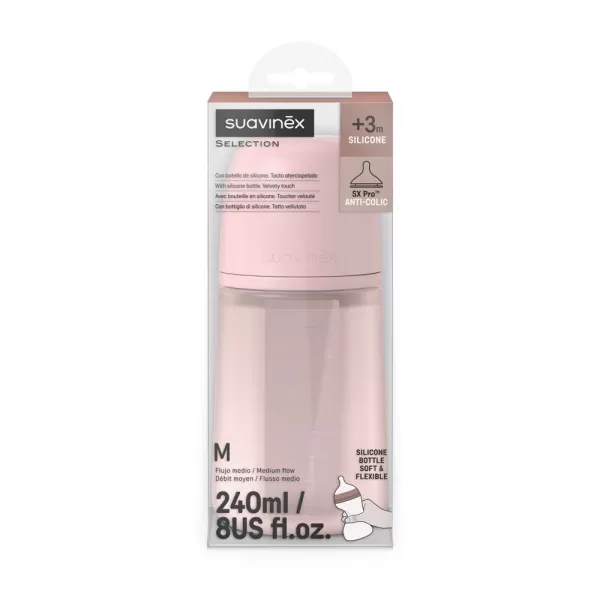 SUAVINEX KOJENECKÁ LÁHEV 240 ml M COLOUR ESSENCE