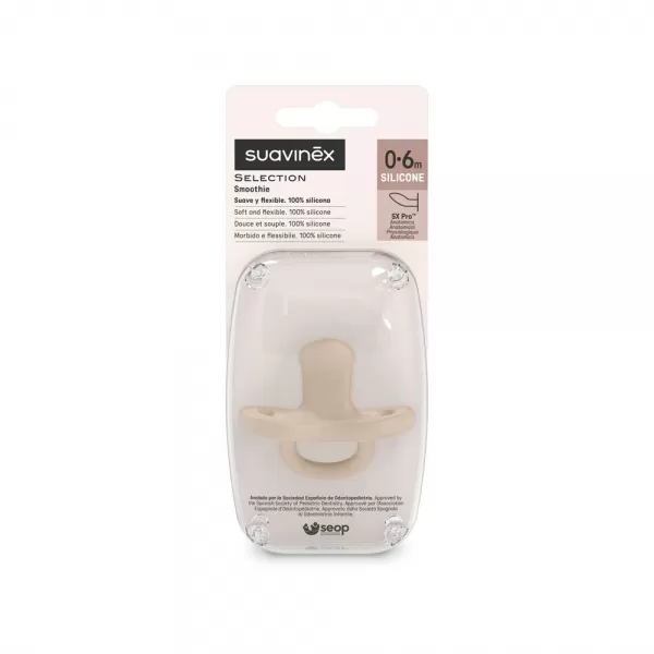 SUAVINEX ŠIDÍTKO anatomické SILIKON 0-6m SX PRO - COLOUR ESSENCE