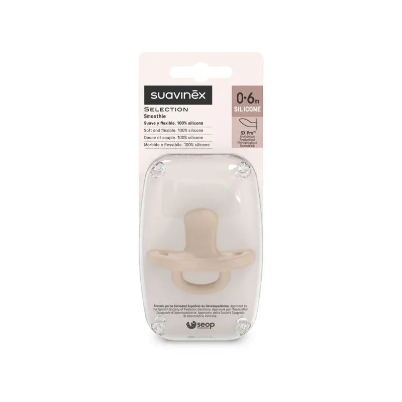 SUAVINEX ŠIDÍTKO anatomické SILIKON 0-6m SX PRO - COLOUR ESSENCE