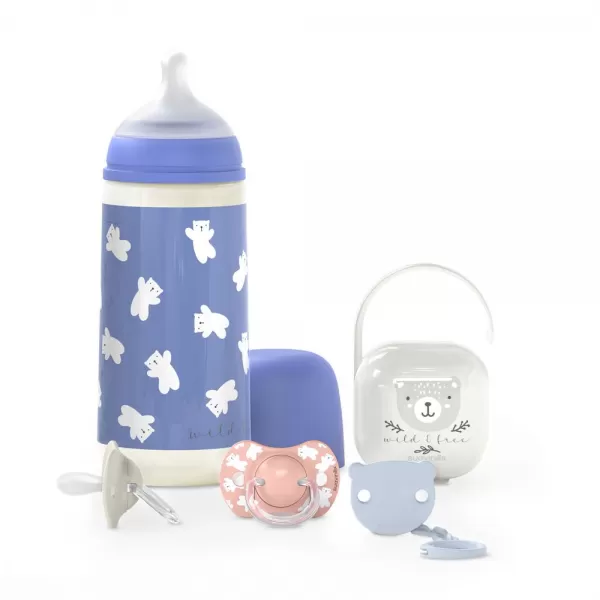 SUAVINEX Dudlík SX PRO fyziologický WILD & FREE 0/6m 2 ks