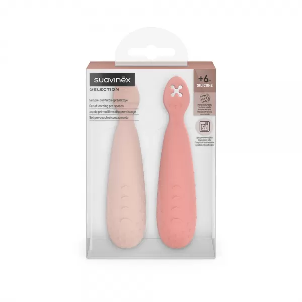 SUAVINEX Lžičky na učení COLOUR ESSENCE