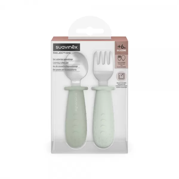 SUAVINEX Lžička a vidlička COLOUR ESSENCE