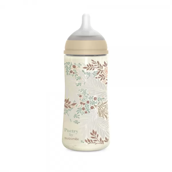 SUAVINEX Kojenecká láhev POETRY 360ml FYZIOL PRŮTOK L