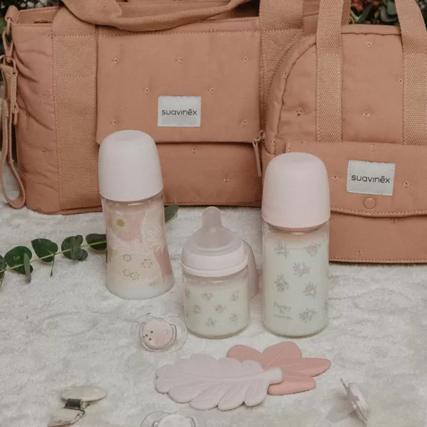 SUAVINEX Kojenecká láhev POETRY 270ml FYZIOL PRŮTOK M