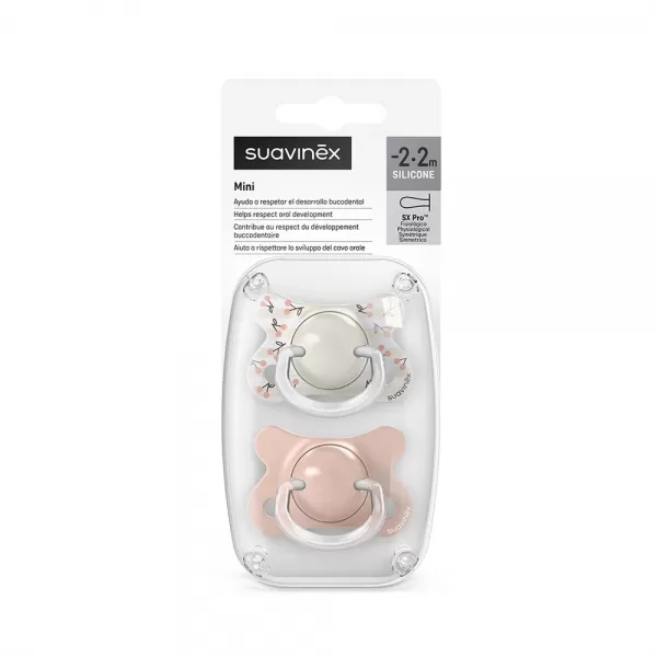 SUAVINEX Dudlík SX PRO fyziologický BIRDIES -2/2 m